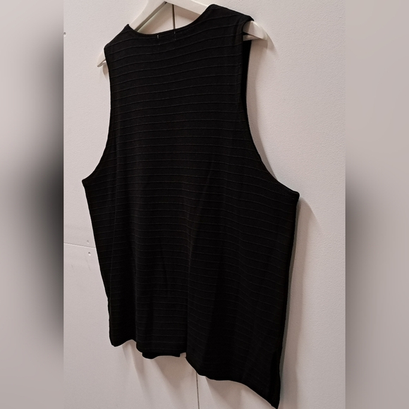 Vintage 80s 90s Women's Ticlio  Vest Jacket Black Full Zip Canada One Size OS - Picture 6 of 9